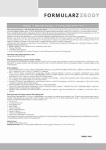 Formularz zgody - zabiegi autologiczne PRP i PRF  (produkt cyfrowy)