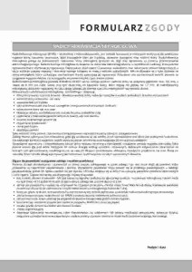 Formularz zgody - radiofrekwencja mikroigłowa (produkt cyfrowy)